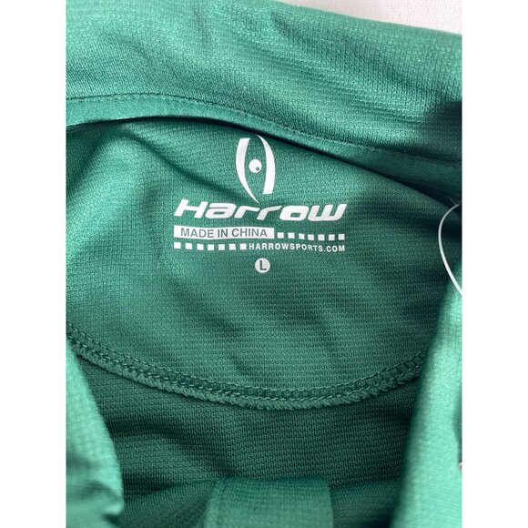 NWT 10 Available! Sz L Harrow Green Polo Shirt Sport Team Shirts Athleisure - Picture 6 of 11